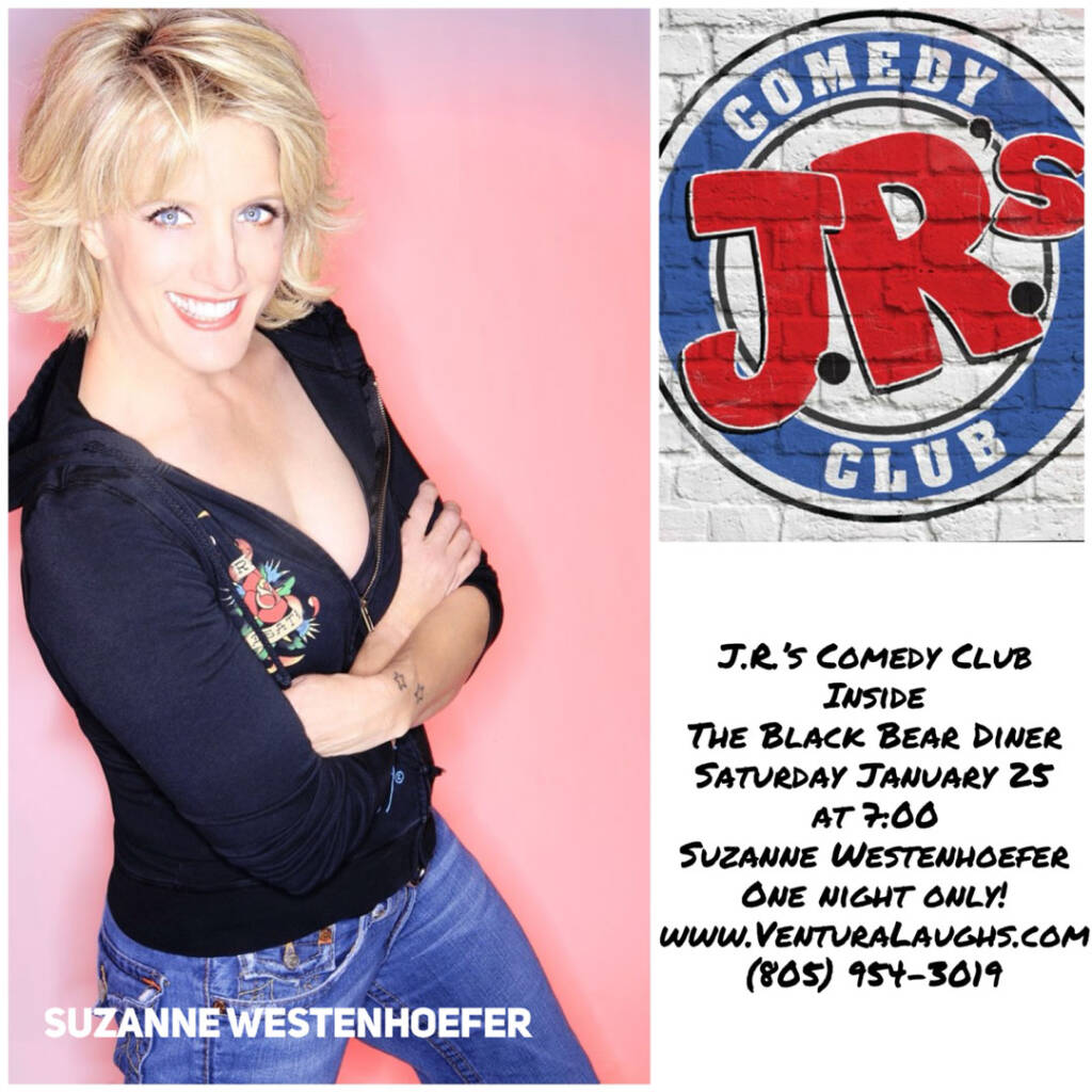 Suzanne Westenhoefer at J.R.'s Comedy Club in Ventura, CA